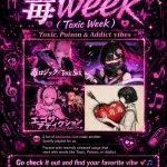 A fan made another Spotify playlist for us 🎶💖✨This time it's called "毒week (Toxic Week)" 🖤☠️✨