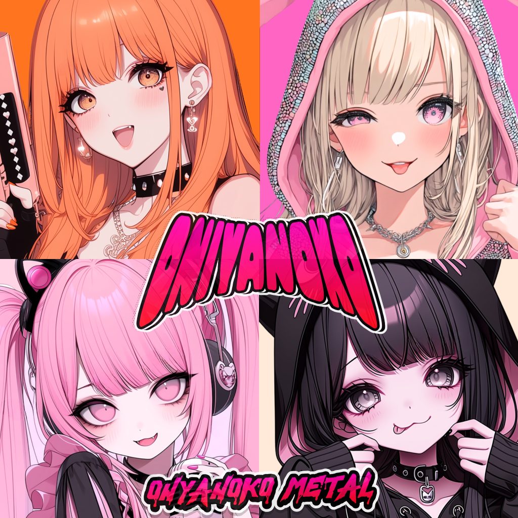 おにゃのこメタル ～ ONYANOKO METAL – ONIYANOKO, conaco, ブラックナナコ, 猫葉ナナァ ft. OxO.