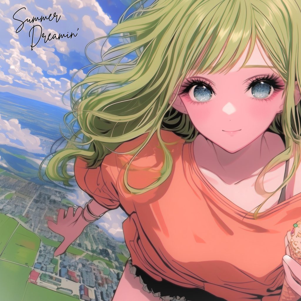 nocco Retakes Her Hit Song “Summer Dreamin’” for 2026, and Wait… Is She Floating Over Hokkaido?! 🍦☁️✨